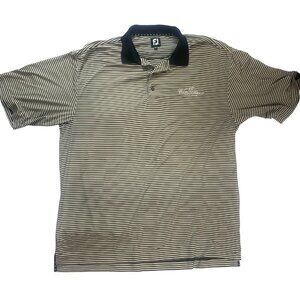 FootJoy Carolina National Golf Club Striped Polo Shirt  XL